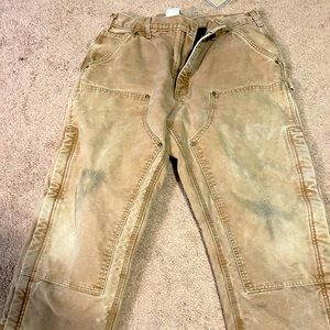 Carhartt insulated pants 38x30 double knee
